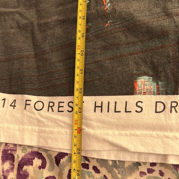 VINTAGE J. Cole 2014 Forest Hills Drive Tour T-Shirt Size S - Picture 3 of 6